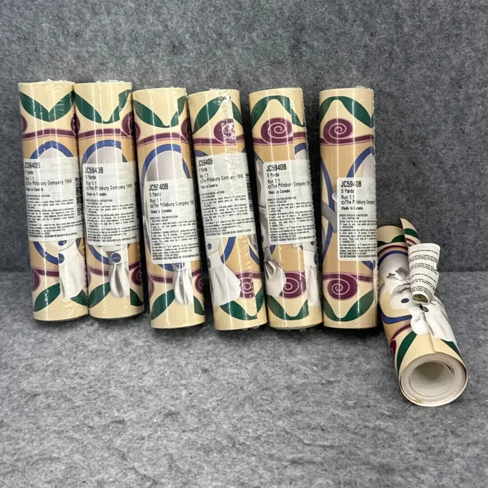 The Pillsbury Company Vintage 1999 Doughboy Wallpaper Border 6 plus Rolls
